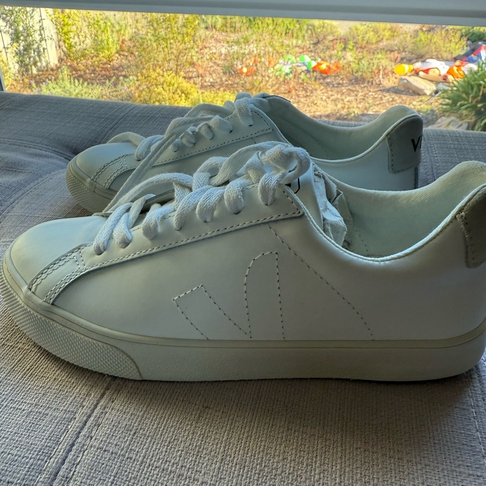 Veja White and Gray Men's Sneakers